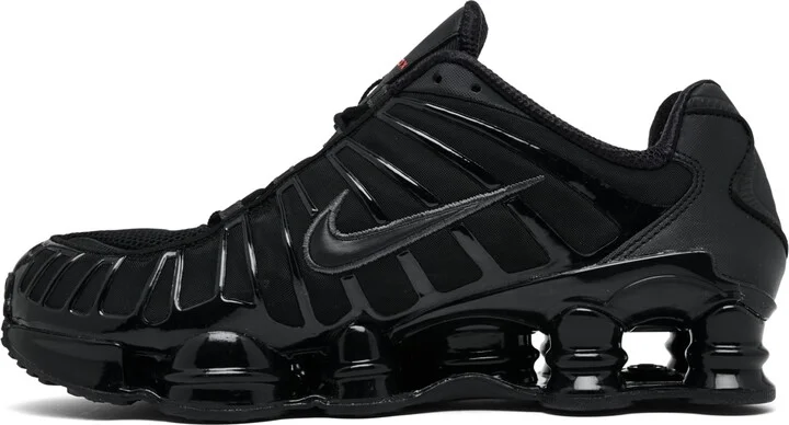 Nike Men's Shox Tl Casual Sneakers from Finish Line - Silver, White - Image 8