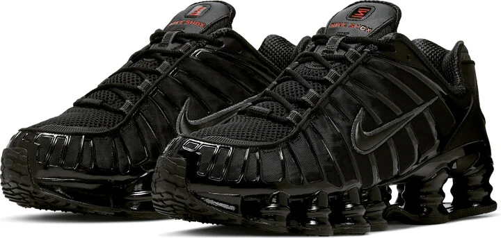 Nike Men's Shox TL Shoes in Black | AV3595-002 - Image 5