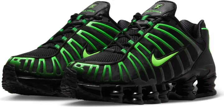 Nike Men's Shox TL Shoes in Black | AV3595-012 - Image 5