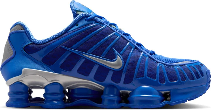 Nike Men's Shox TL Shoes in Blue | AV3595-400 - Image 3