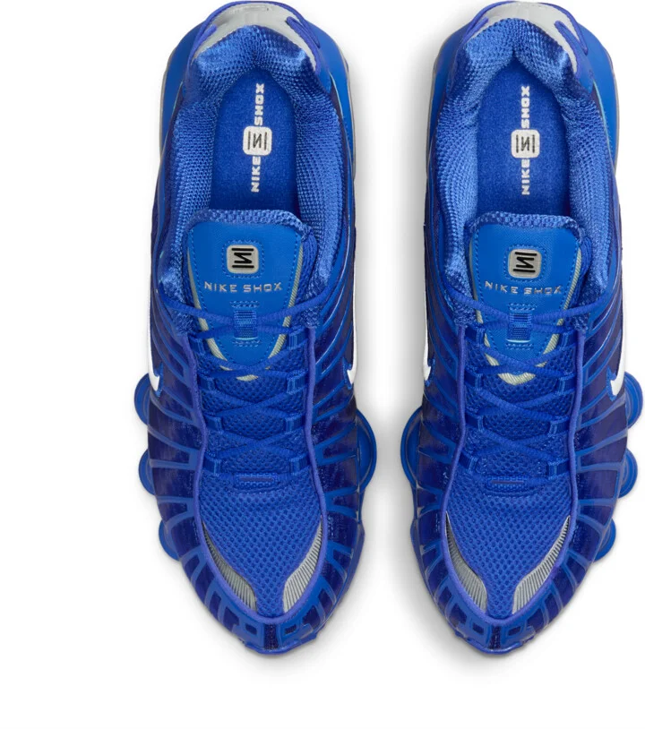 Nike Men's Shox TL Shoes in Blue | AV3595-400 - Image 4