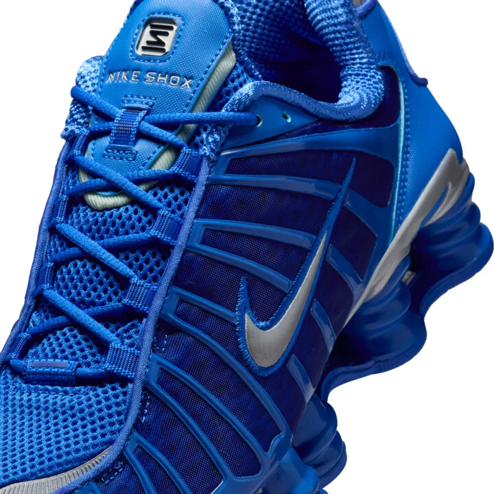 Nike Men's Shox TL Shoes in Blue | AV3595-400 - Image 7