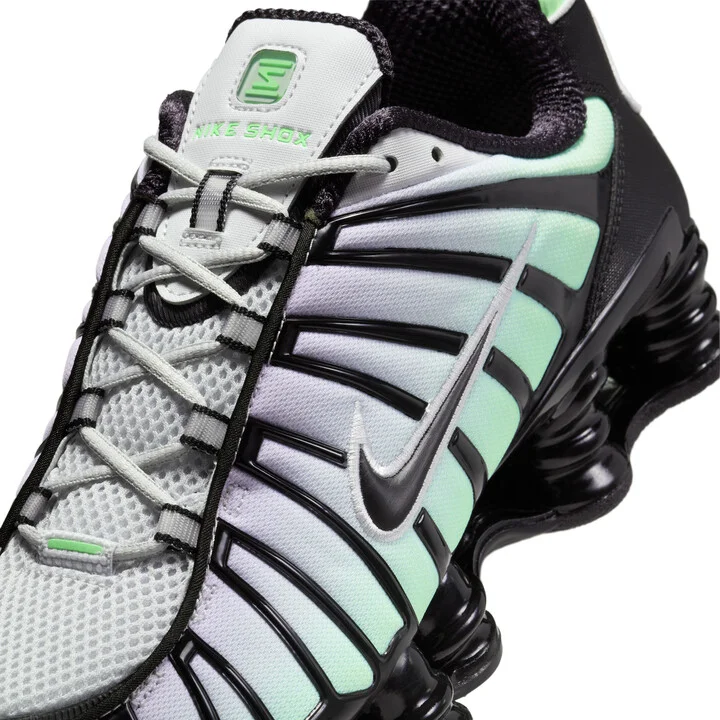 Nike Men's Shox TL Shoes in Green | AV3595-300 - Image 7