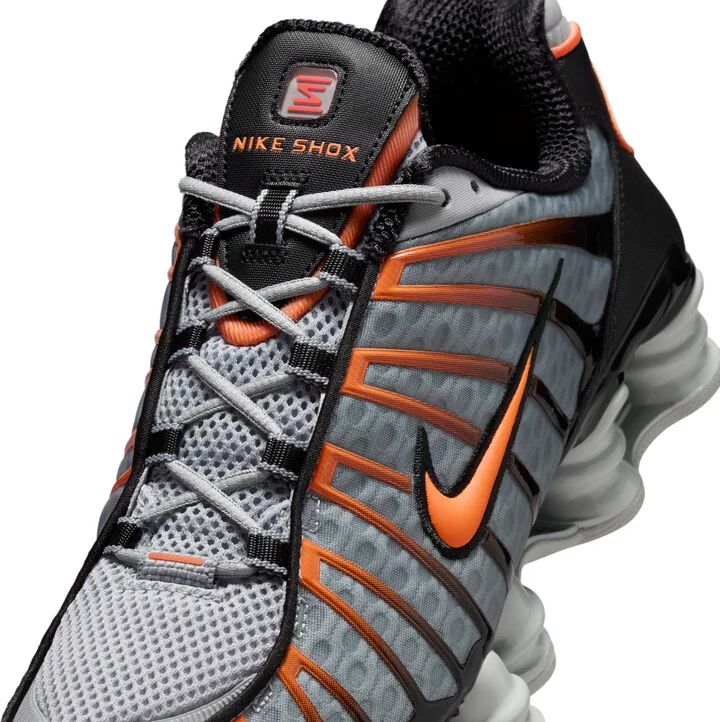 Nike Men's Shox TL Shoes in Grey | AV3595-011 - Image 7