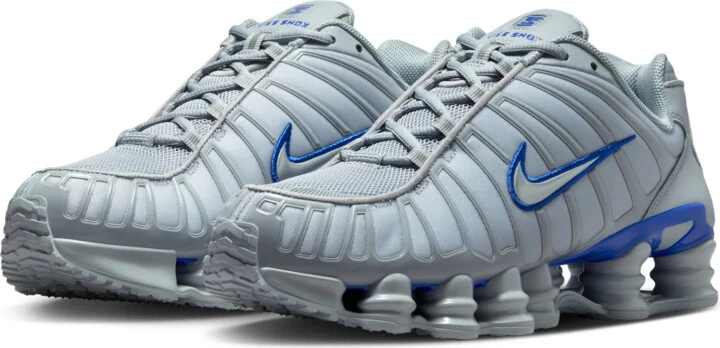 Nike Men's Shox TL Shoes in Grey | CN0151-001 - Image 5