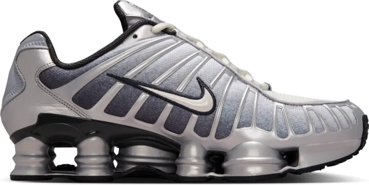 Nike Men's Shox TL Shoes in Grey | IH4466-095 - Image 3