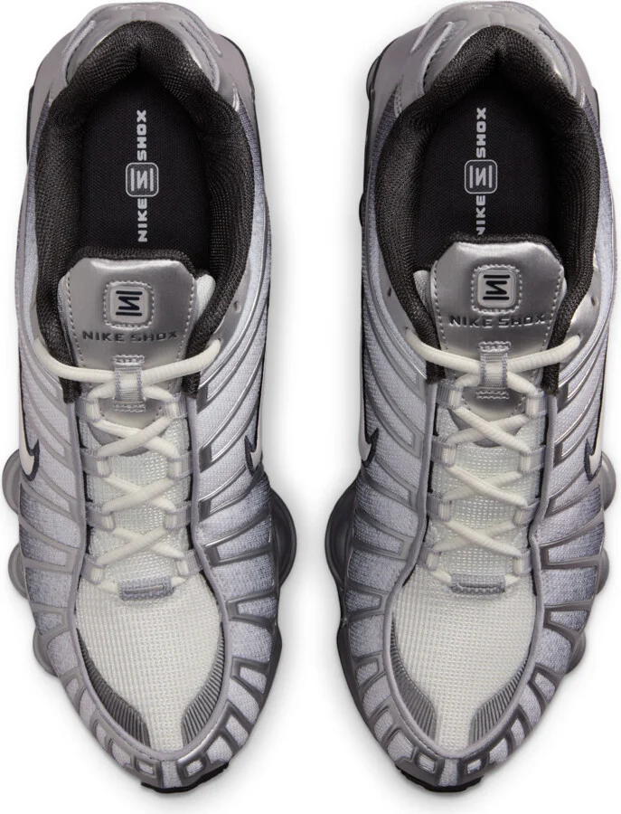 Nike Men's Shox TL Shoes in Grey | IH4466-095 - Image 4