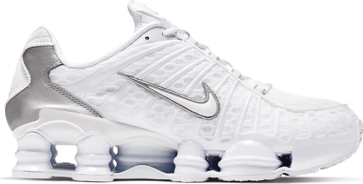 Nike Men's Shox TL Shoes in White | AV3595-100 - Image 3