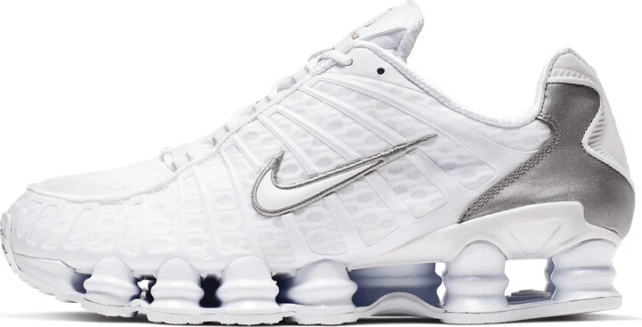 Nike Men's Shox TL Shoes in White | AV3595-100