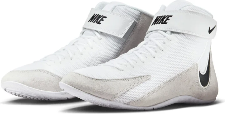 Nike Men's Speedsweep 8 Wrestling Shoes in White | HF9132-100 - Image 5