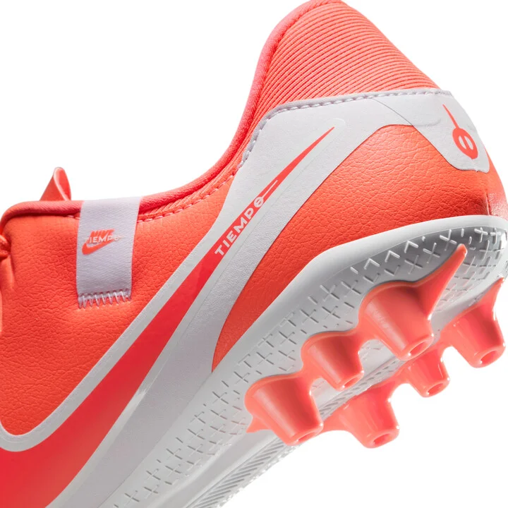 Nike Men's Tiempo Legend 10 Academy Artificial-Grass Low-Top Soccer Cleats in Pink | DV4340-800 - Image 9