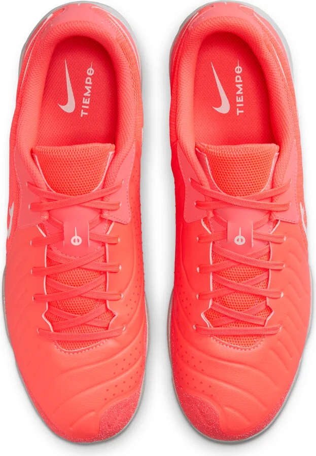 Nike Men's Tiempo Legend 10 Academy Indoor/Court Low-Top Soccer Shoes in Pink | DV4341-800 - Image 4