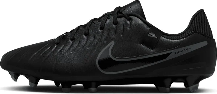 Nike Men's Tiempo Legend 10 Academy Multi-Ground Low-Top Soccer Cleats in Black | DV4337-002