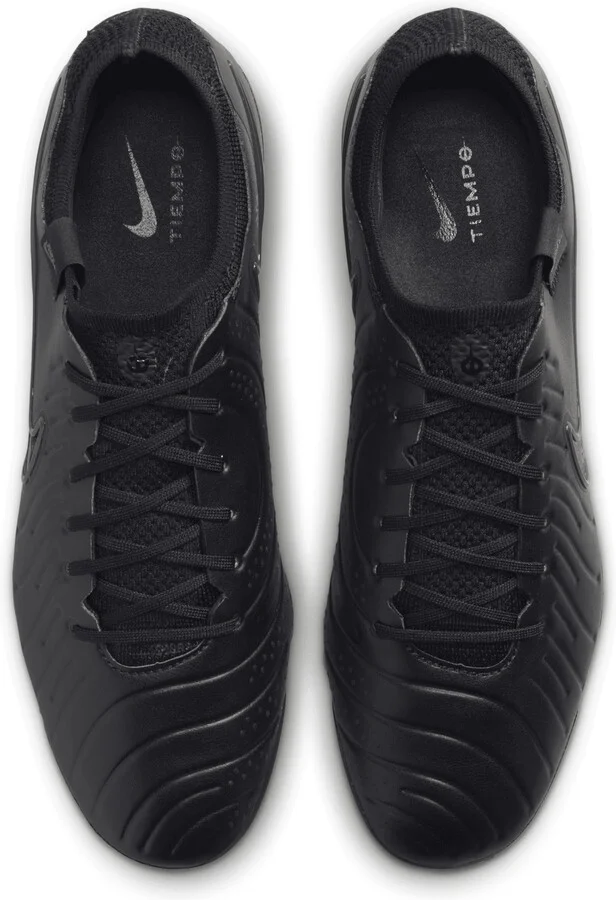 Nike Men's Tiempo Legend 10 Elite Artificial-Grass Low-Top Soccer Cleats in Black | DV4330-002 - Image 4
