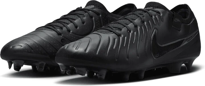 Nike Men's Tiempo Legend 10 Elite Firm-Ground Low-Top Soccer Cleats in Black | DV4328-002 - Image 5