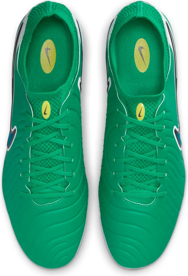 Nike Men's Tiempo Legend 10 Elite Firm-Ground Low-Top Soccer Cleats in Green | HJ7272-300 - Image 4
