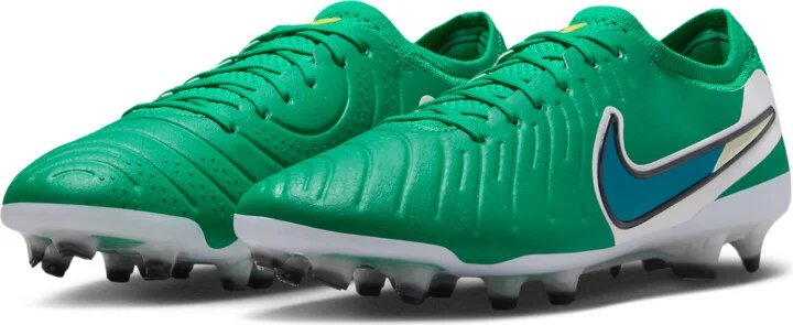 Nike Men's Tiempo Legend 10 Elite Firm-Ground Low-Top Soccer Cleats in Green | HJ7272-300 - Image 5