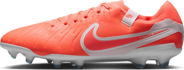 Nike Men's Tiempo Legend 10 Pro Firm-Ground Low-Top Soccer Cleats in Pink | DV4333-800