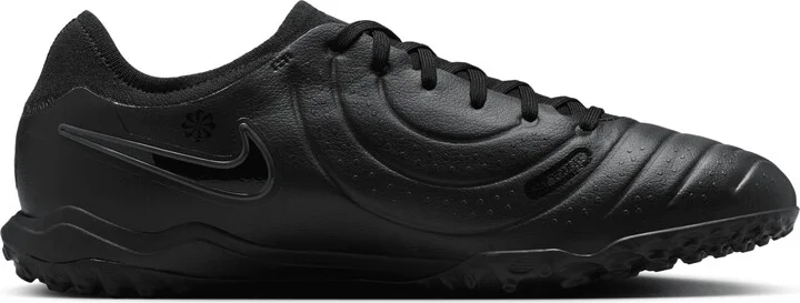 Nike Men's Tiempo Legend 10 Pro Turf Low-Top Soccer Shoes in Black | DV4336-002 - Image 3