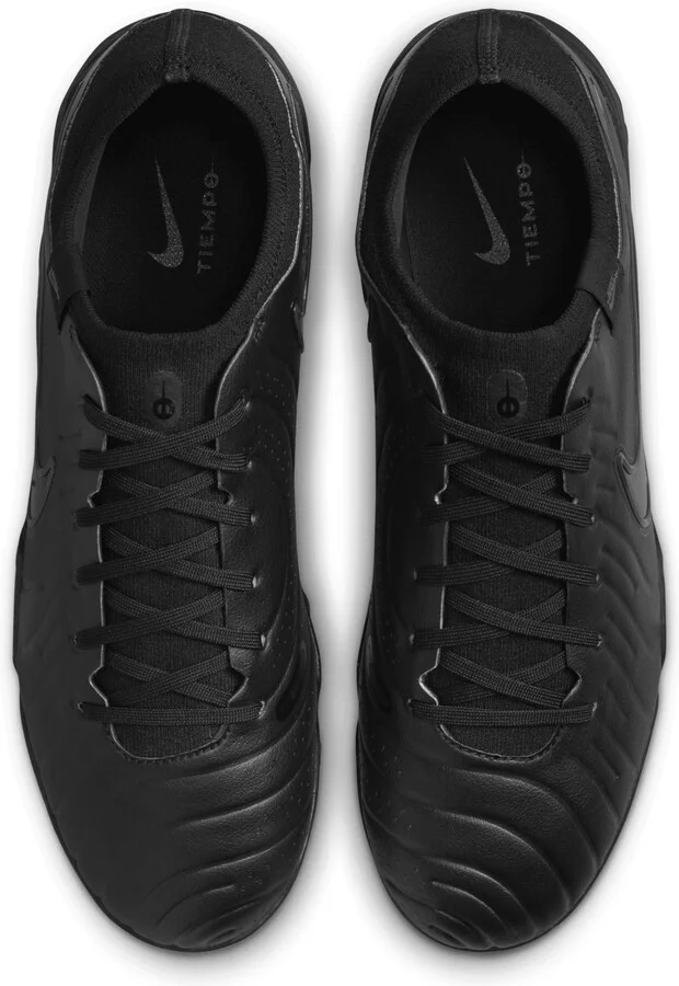 Nike Men's Tiempo Legend 10 Pro Turf Low-Top Soccer Shoes in Black | DV4336-002 - Image 4