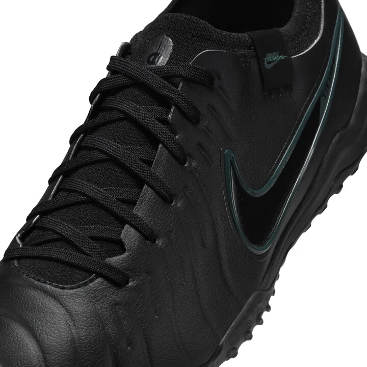 Nike Men's Tiempo Legend 10 Pro Turf Low-Top Soccer Shoes in Black | DV4336-002 - Image 7