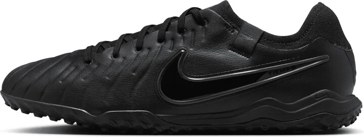 Nike Men's Tiempo Legend 10 Pro Turf Low-Top Soccer Shoes in Black | DV4336-002