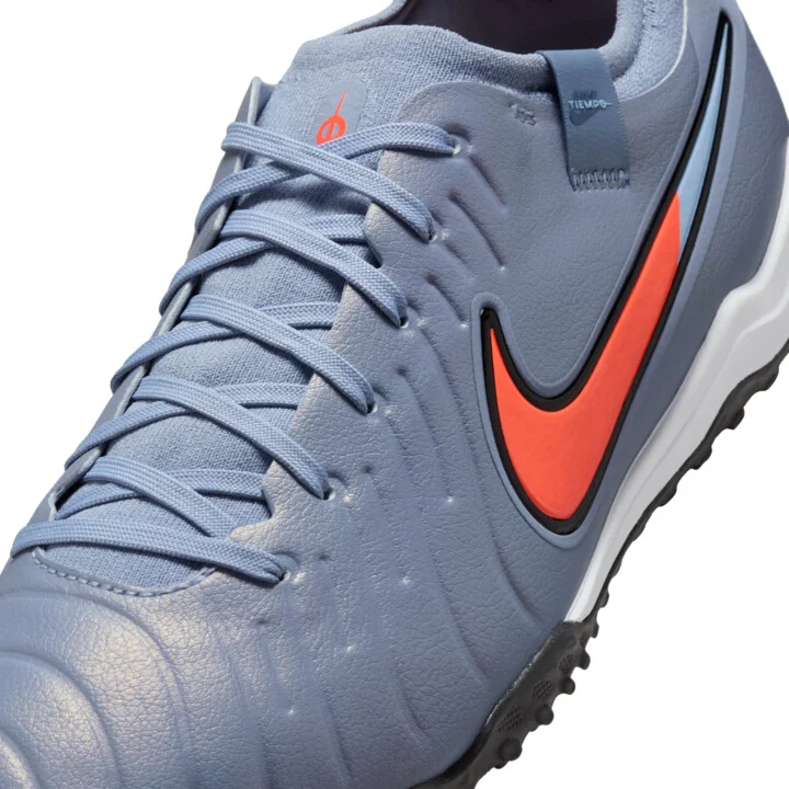 Nike Men's Tiempo Legend 10 Pro Turf Low-Top Soccer Shoes in Blue | DV4336-402 - Image 7