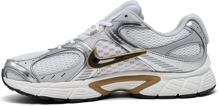 Nike Men's V5 Rnr Casual Sneakers from Finish Line - White, Medium Ash, Beige, Metal - Image 3