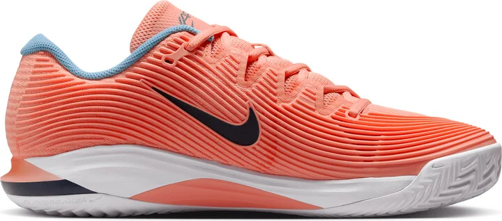 Nike Men's Vapor 12 Clay Court Tennis Shoes in Orange | HQ6026-800 - Image 3