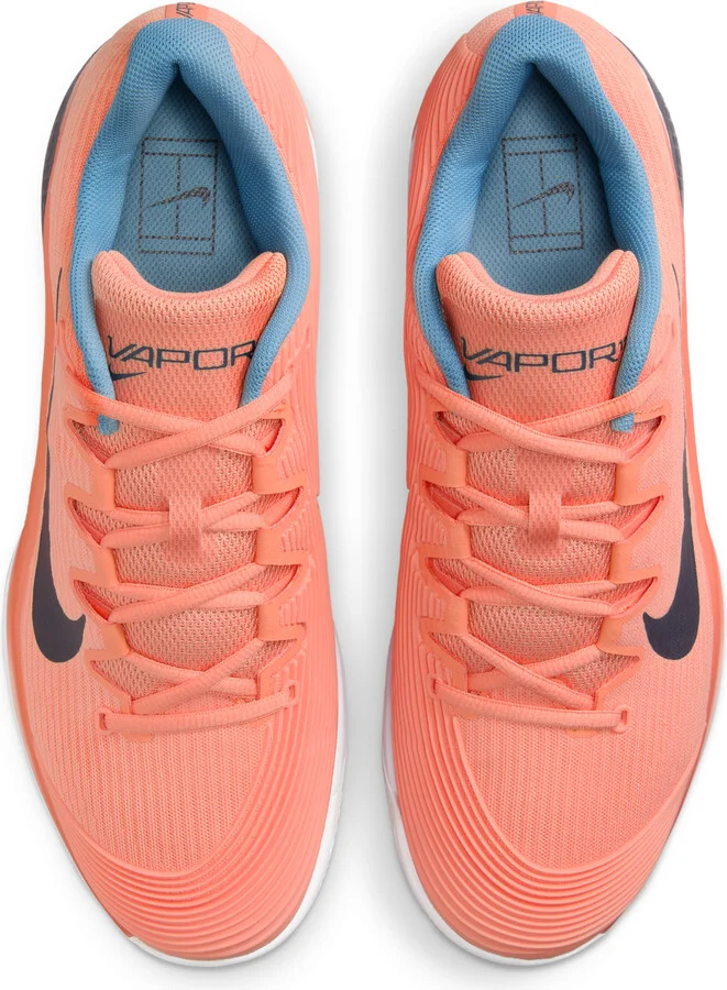 Nike Men's Vapor 12 Clay Court Tennis Shoes in Orange | HQ6026-800 - Image 4