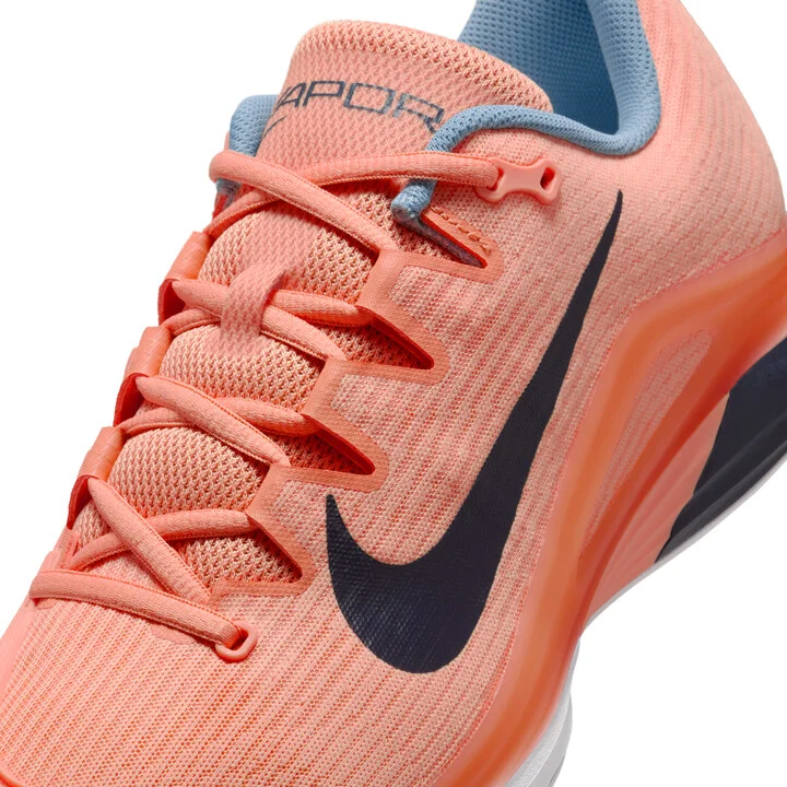 Nike Men's Vapor 12 Clay Court Tennis Shoes in Orange | HQ6026-800 - Image 7
