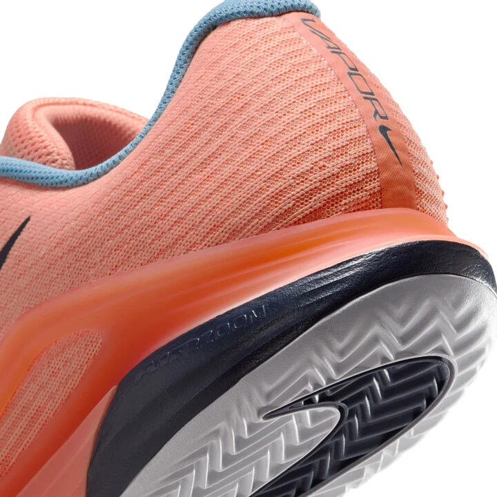 Nike Men's Vapor 12 Clay Court Tennis Shoes in Orange | HQ6026-800 - Image 8
