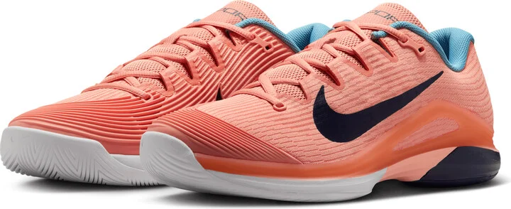 Nike Men's Vapor 12 Hard Court Tennis Shoes in Orange | FV5552-800 - Image 5