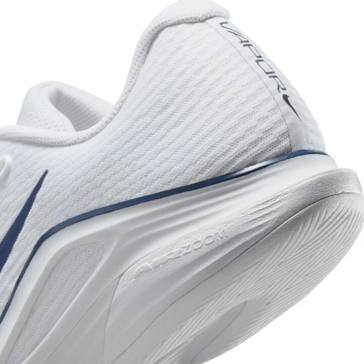 Nike Men's Vapor 12 Hard Court Tennis Shoes in White | IB7168-100 - Image 8