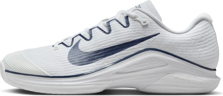 Nike Men's Vapor 12 Hard Court Tennis Shoes in White | IB7168-100