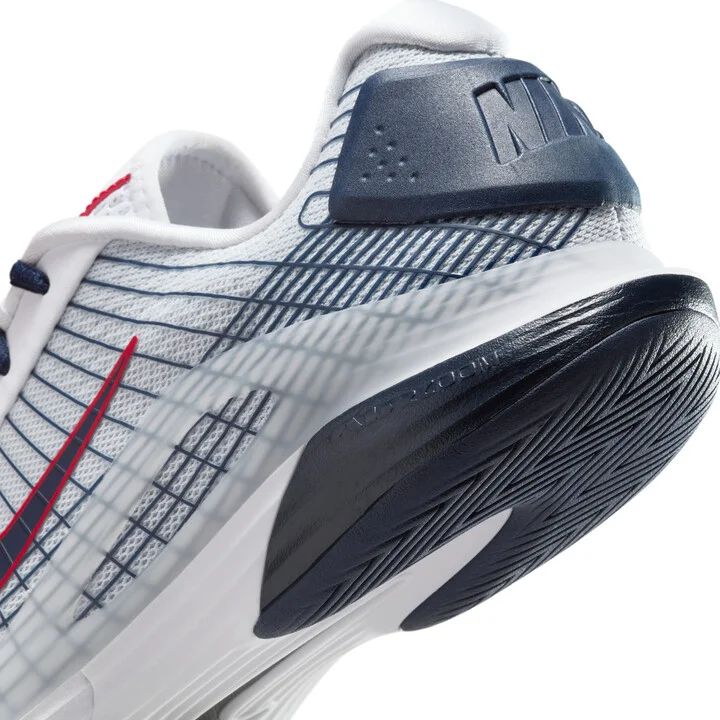 Nike Men's Vapor 12 Hypersmash Hard Court Tennis Shoes in White | HJ0549-100 - Image 8