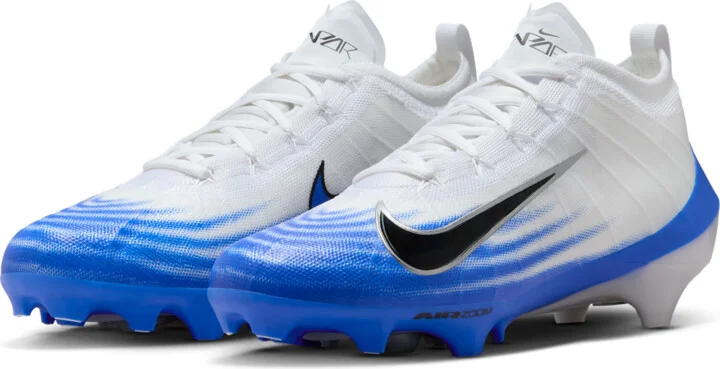 Nike Men's Vapor Elite 1 Football Cleats in White | FB3288-101 - Image 5