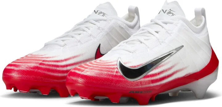 Nike Men's Vapor Elite 1 Football Cleats in White | FB3288-102 - Image 5