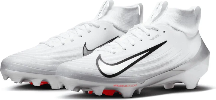 Nike Men's Vapor Pro 1 Football Cleats in White | FB3298-100 - Image 5