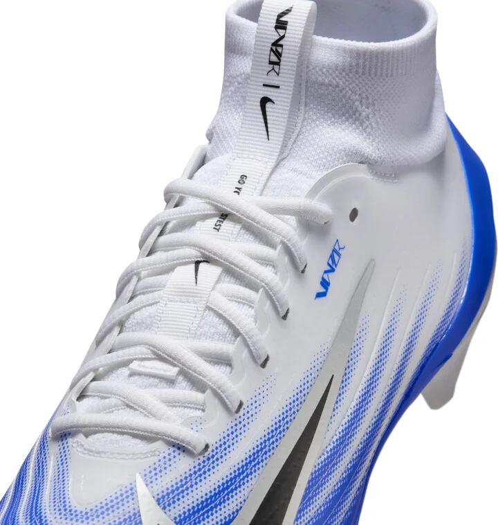 Nike Men's Vapor Pro 1 Football Cleats in White | FB3298-101 - Image 8