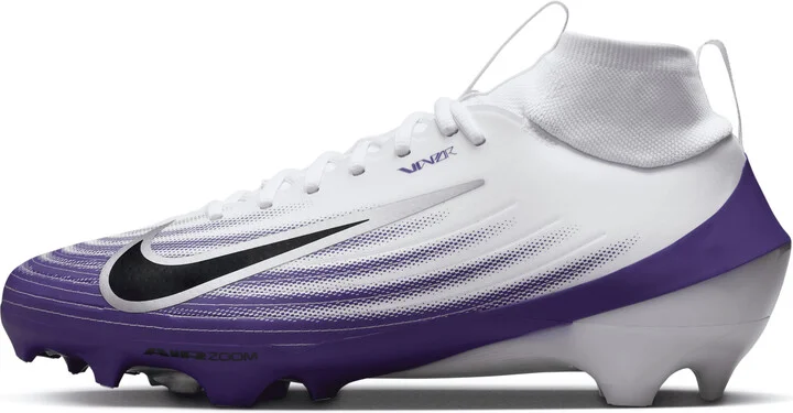 Nike Men's Vapor Pro 1 Football Cleats in White | HM8850-101