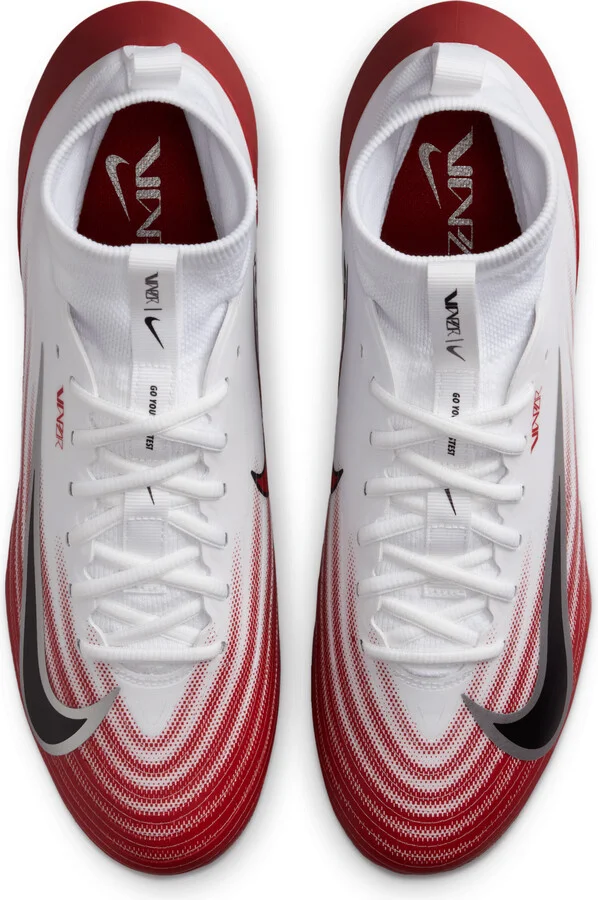 Nike Men's Vapor Pro 1 Football Cleats in White | HM8850-102 - Image 4