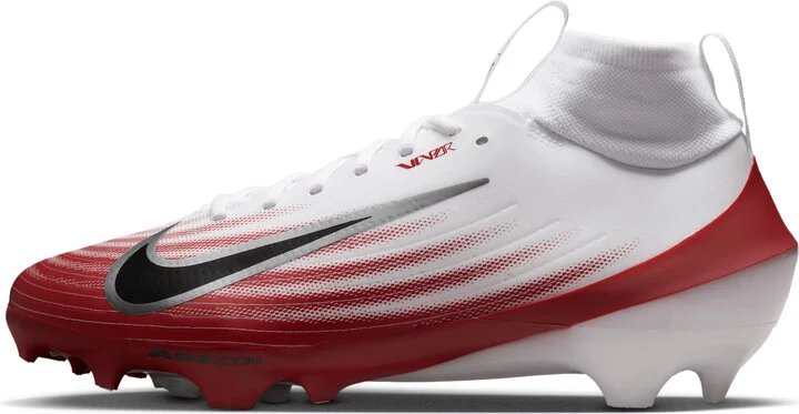 Nike Men's Vapor Pro 1 Football Cleats in White | HM8850-102