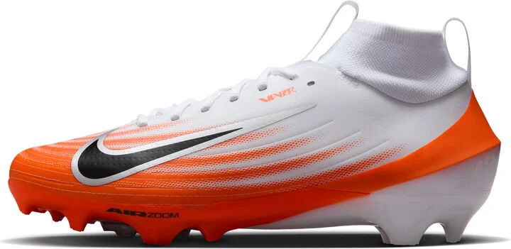 Nike Men's Vapor Pro 1 Football Cleats in White | HM8850-103