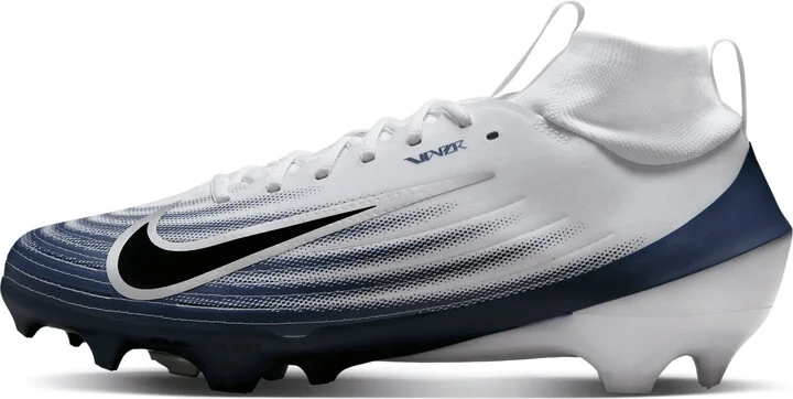 Nike Men's Vapor Pro 1 Football Cleats in White | HM8850-104