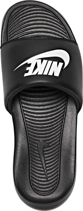 Nike Men's Victori One Slide Sandals from Finish Line - Black, White - Image 4
