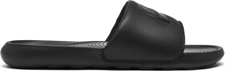 Nike Men's Victori One Slide Sandals from Finish Line - Black, White - Image 7