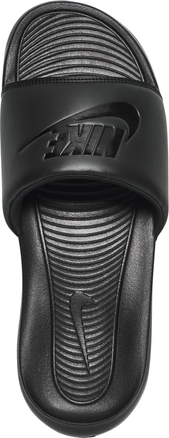 Nike Men's Victori One Slide Sandals from Finish Line - Black, White - Image 9