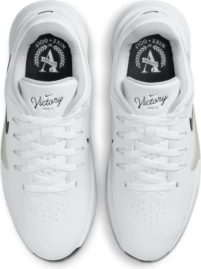 Nike Men's Victory Pro 4 Golf Shoes in White | FZ7611-100 - Image 4