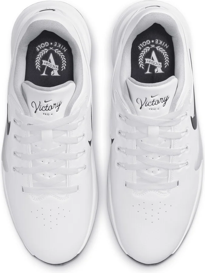 Nike Men's Victory Pro 4 Golf Shoes (Wide) in White | HM9220-100 - Image 4